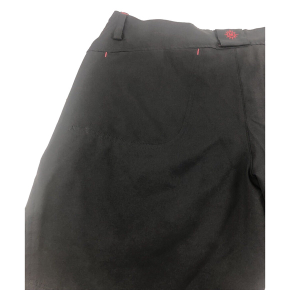 Magellan Women's Shorts Sportswear Slash Pockets Black Size 10 Medium Polyester - Picture 8 of 10